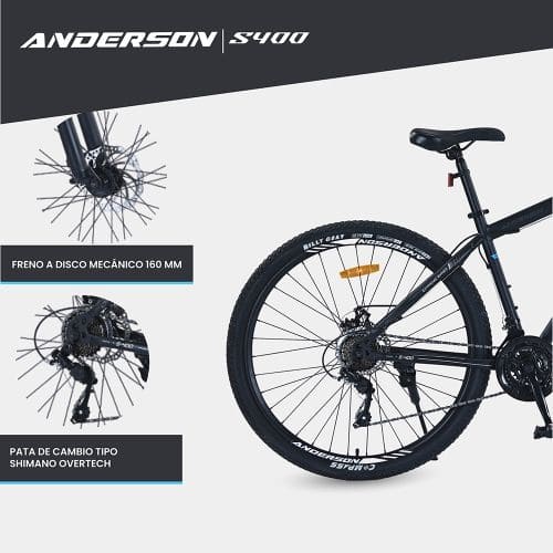 Bicicleta Mtb Anderson Rodado 29 - 21 Velocidades - Image 3