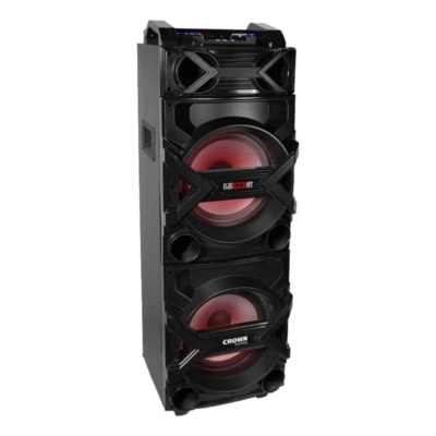 Parlante Crown Mustang DJS-1002BT con bluetooth y karaoke