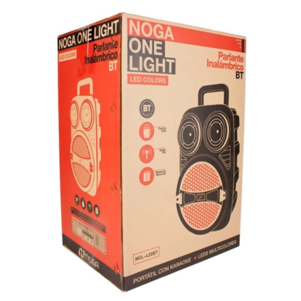 Parlante Noga One Light NGL-420BT Con Bluetooth - Image 4
