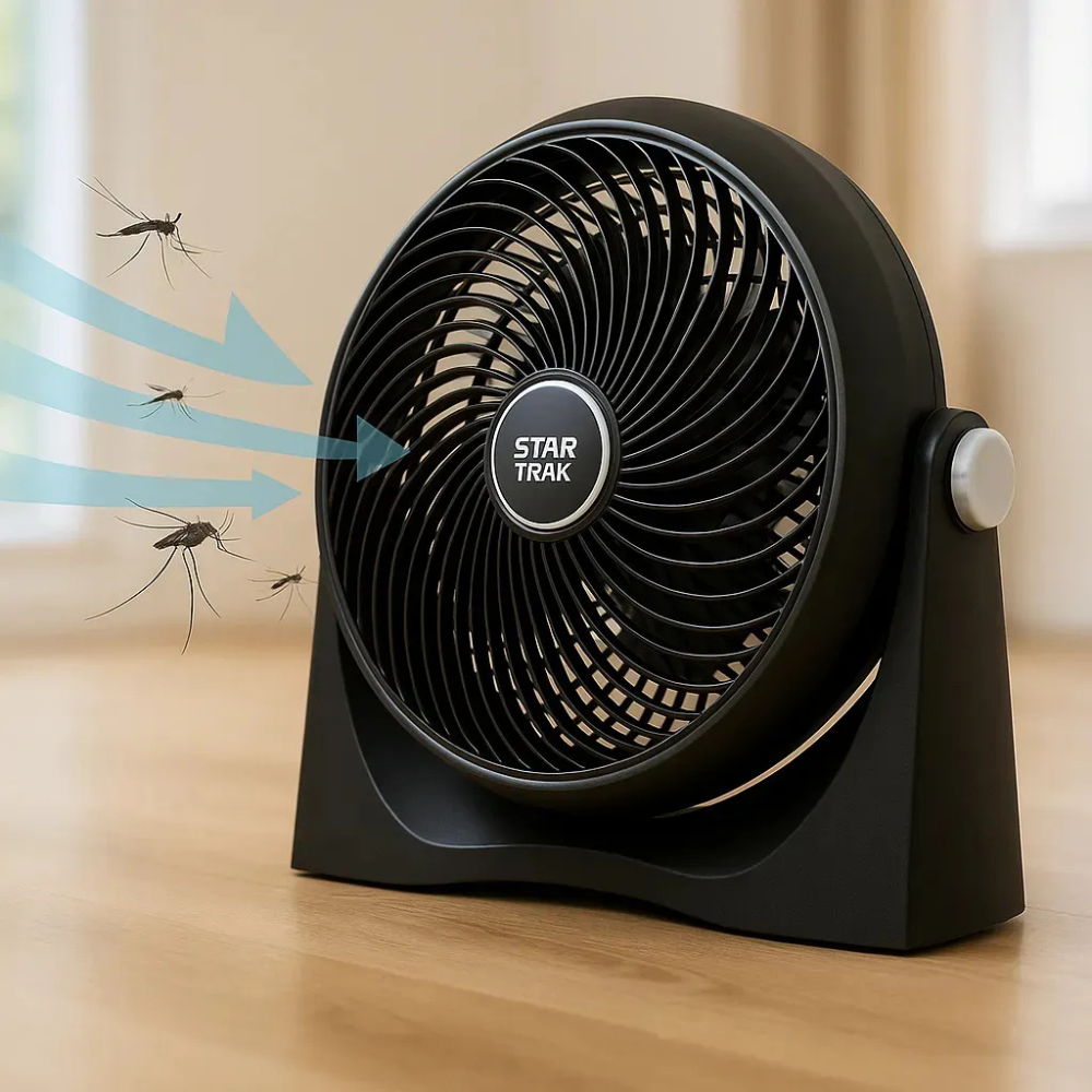 Ventilador Turbo Star Trak 20″ – Motor 120 W y Repelente - Image 2