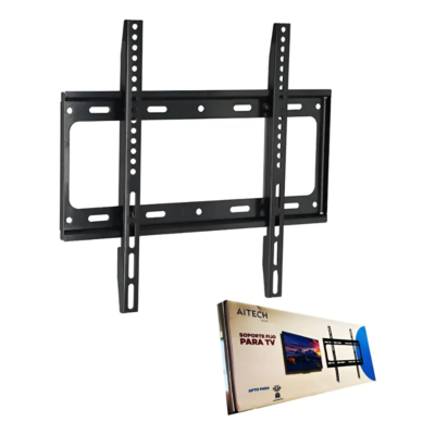 Soporte de Pared Fijo para TV 14″–42″ – Aitech – Negro