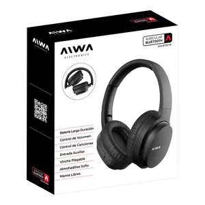 Auricular Premium AIWA Bateria Larga Duracion Bluetooth Manos Libres - Image 2