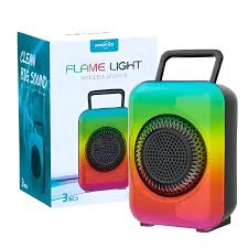 Parlante Bluetooth 3 Pulgadas 5V Flame Light