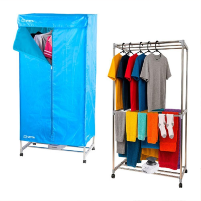 Secador De Ropa A Calor Tender Vertical 2en1 Portátil Vitta